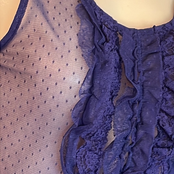 The Limited Purple Sleeveless Blouse - Picture 10 of 12